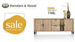 Henders & Hazel Dressoir pavarotti aanbieding