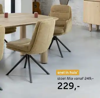 Henders & Hazel stoel Mia aanbieding