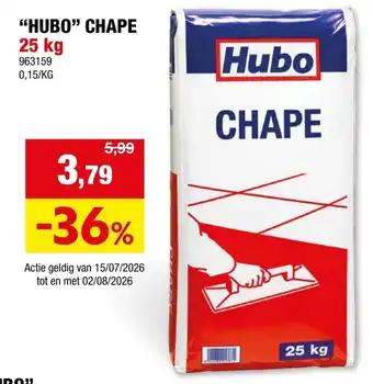 Hubo Hubo chape aanbieding