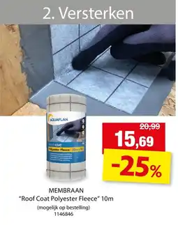 Hubo Membran roof coat polyester fleece aanbieding