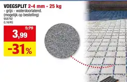 Hubo Voegsplit aanbieding