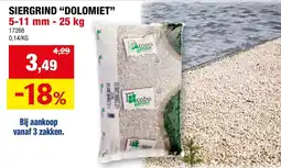 Hubo Siergrind dolomiet aanbieding