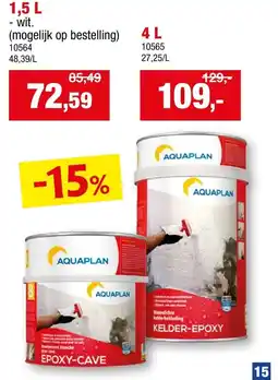 Hubo Epoxy-cave aanbieding