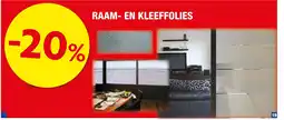 Hubo Raam- en kleeffolies aanbieding