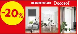 Hubo Raamdecoratie Decosol aanbieding