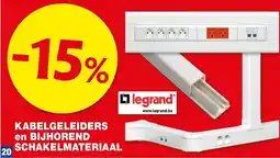 Hubo Kabelgeleiders en bijhorend schakelmateriaal aanbieding