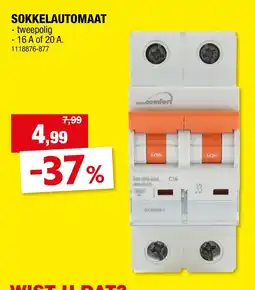 Hubo Sokkelautomaat aanbieding