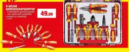 Hubo 9-delige gereedschapskoffer aanbieding