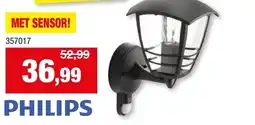 Hubo Philips lamp met sensor aanbieding