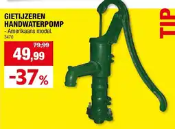 Hubo Gietijzeren handwaterpomp aanbieding