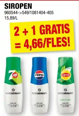 Hubo Siropen aanbieding