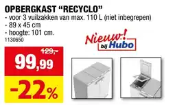 Hubo Opbergkast recyclo aanbieding