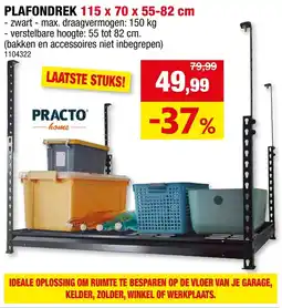 Hubo Plafondrek aanbieding