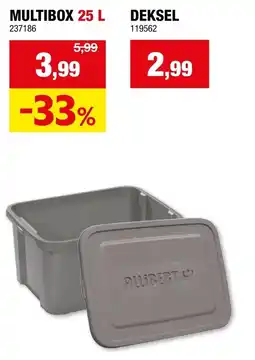 Hubo Multibox aanbieding