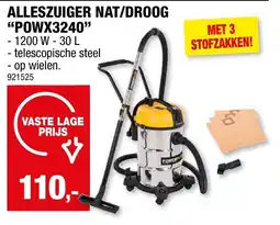 Hubo Alleszuiger nat/droog powx3240 aanbieding