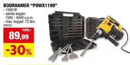 Hubo Boorhamer powx1199 aanbieding