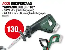 Hubo Accu reciprozaag advancedrecip 18 aanbieding