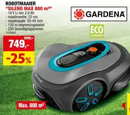 Hubo Robotmaaier sileno max aanbieding