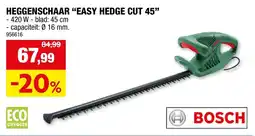 Hubo Heggenschaar easy hedge cut 45 aanbieding