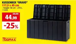Hubo Kussenbox Bravo aanbieding