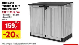 Hubo Tuinkast store it out midi prime aanbieding