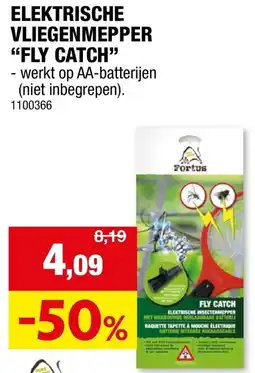 Hubo Elektrische vliegenmepper fly catch aanbieding