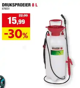 Hubo Druksproeier aanbieding
