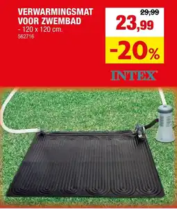 Hubo Verwarmingsmat voor zwembad aanbieding
