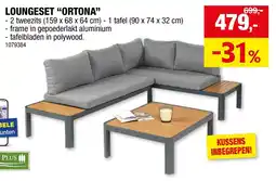 Hubo Loungezet ortona aanbieding