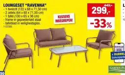 Hubo Loungezet ravenna aanbieding