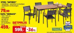 Hubo Stoel antibes aanbieding