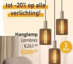 YGO Hanglamp Lambres aanbieding