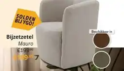 YGO Bijzetzetel Mauro aanbieding
