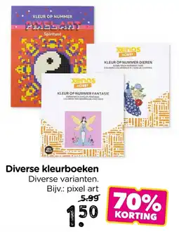 Xenos Diverse Kleurboeken aanbieding