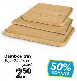 Xenos Bamboe tray aanbieding