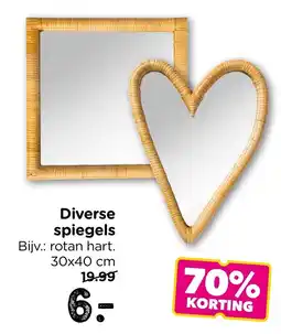 Xenos Diverse spiegels aanbieding