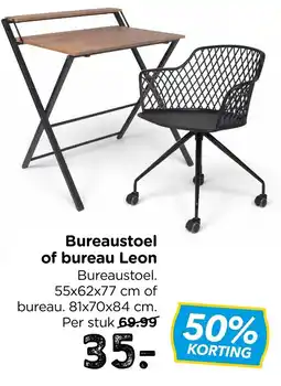 Xenos Bureaustoel of bureau Leon aanbieding