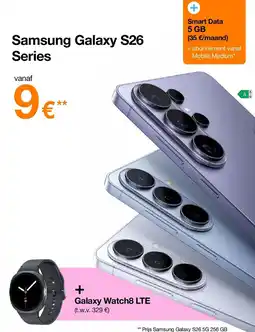 Orange Samsung Galaxy S26 Series aanbieding
