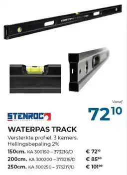 Meno Pro Waterpas track aanbieding