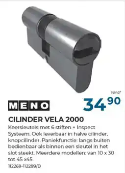 Meno Pro Cylinder vela 2000 aanbieding