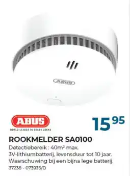 Meno Pro rookmelder sa0100 aanbieding