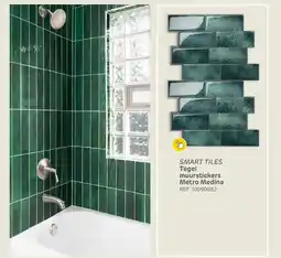 Brico Smart tiles tegel muurstickers metro medina aanbieding