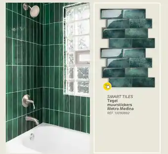 Smart tiles tegel muurstickers metro medina