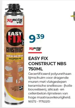 Meno Pro Easy fix construct nbs aanbieding