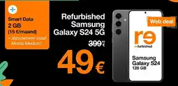 Orange Refurbished samsung galaxy s24 5g aanbieding