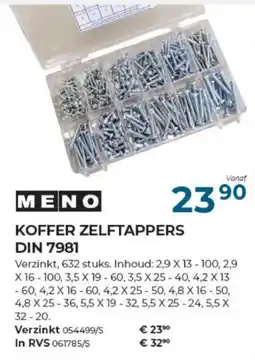 Meno Pro Koffer zelftappers aanbieding