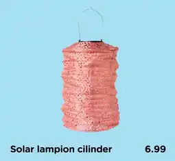 Xenos Solar lampion cilinder aanbieding