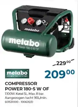 Meno Pro Compressor power 180-5 w of aanbieding