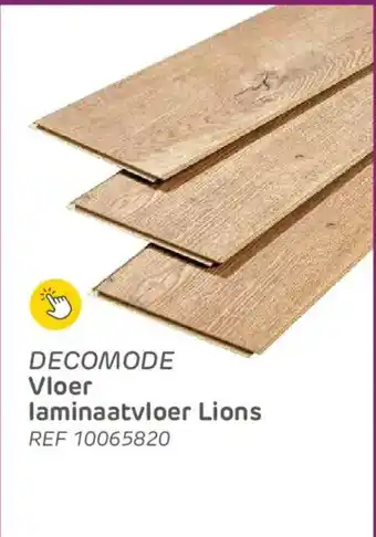 Decomode vloer laminaatvloer lions