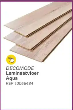 Brico Decomode laminaatvloer aqua aanbieding
